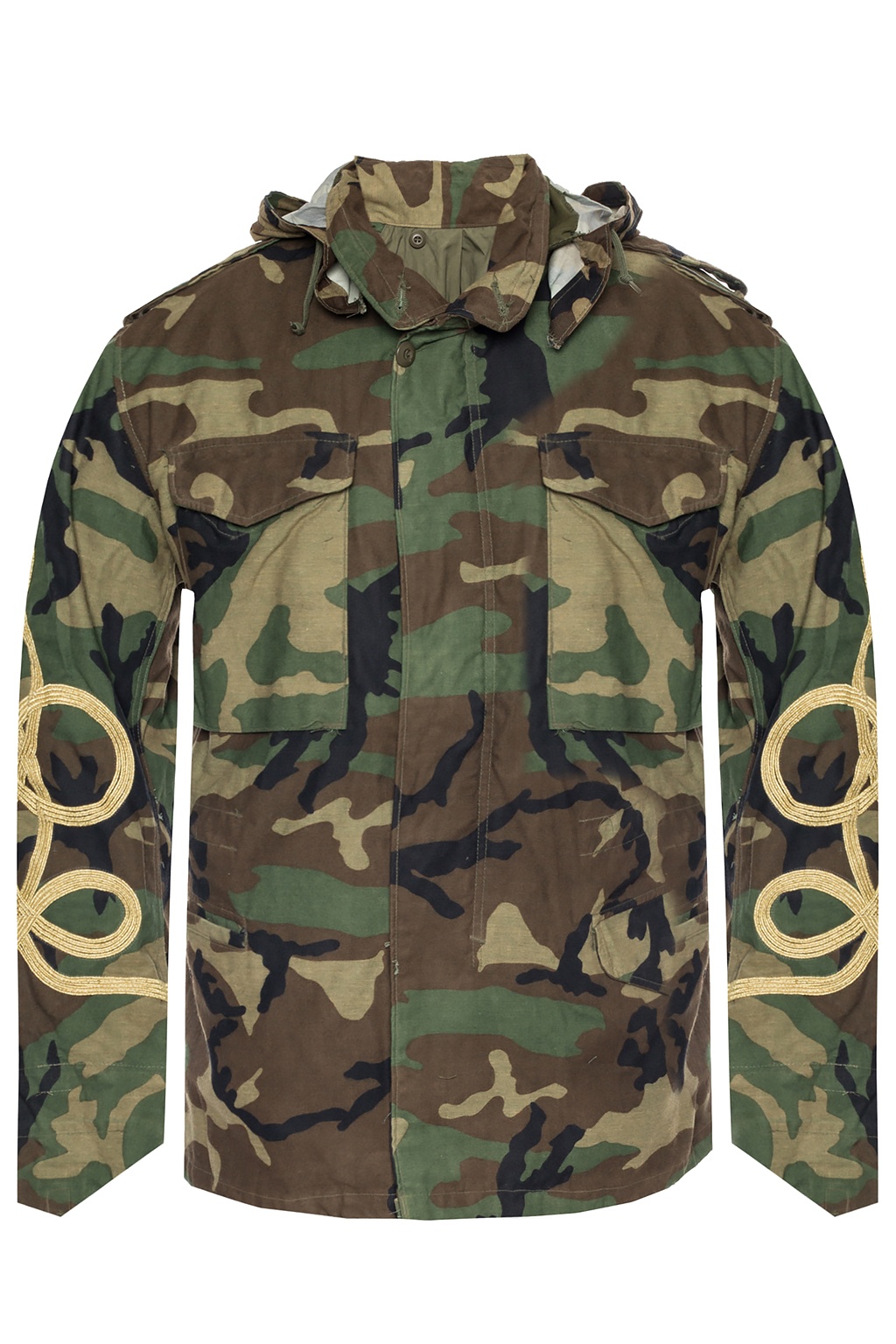 Green Camo jacket R13 Vitkac Italy